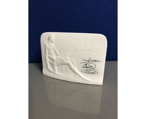 LLADRO 7601 Society plaque collection piece (in original box)