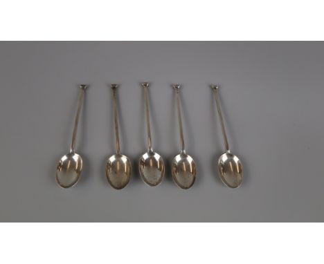 Set of six Mappin &amp; Webb hallmarked silver teaspoons 