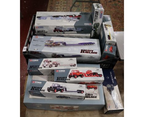 Collection of boxed Corgi Classics Heavy Haulage die cast vehicles&nbsp; 