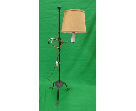 Metal standard lamp 