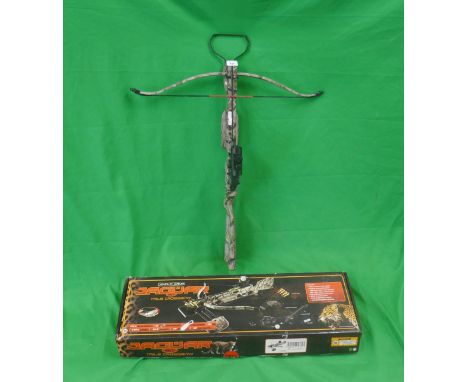 Jaguar 175LB crossbow with bolts and original box 