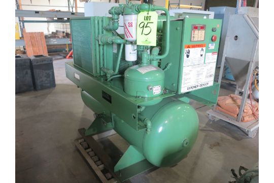 INDUSTRIAL 25HP GARDNER DENVER ROTAY SCREW AIR COMPRESSOR