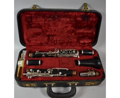 A Cased Boosey and Hawkes Clarinet 
