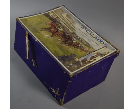 A Chad Valley Escalado Mechanical Race Game in Original Box 