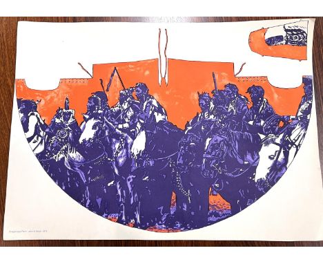 JOHN B. BOYLE, Canadian 20th century lithograph, Shaganappi Point, 1976 46 x 63cm, unframed 