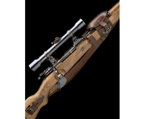 MAUSER A COMPOSITE 7.62x51mm (NATO) BOLT-ACTION REPEATING SERVICE-RIFLE, MODEL 'K98K 'SNIPER'', serial no. 1664, 24in. nitro 