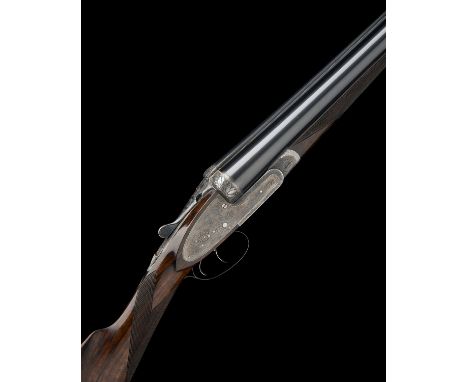 AUG. LEBEAU-COURALLY A 12-BORE SIDELOCK EJECTOR, serial no. 36384, 30in. nitro chopperlump barrels with finely matted rib, th