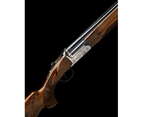 AYA A 12-BORE 'MD-6' SINGLE-TRIGGER OVER AND UNDER EJECTOR, serial no. 194, 29 1/2in. nitro barrels with ventilated mid-rib a