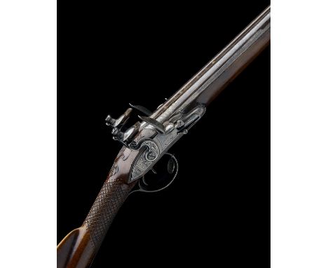 EX W. KEITH NEAL. GRIFFIN &amp; TOW, LONDON A FINE 21-BORE FLINTLOCK DOUBLE-BARRELLED SPORTING-GUN, no visible serial number,