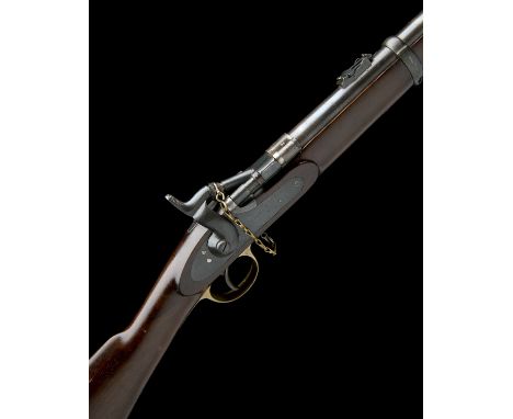 RIGBY & CO, LONDON A .577 (SNIDER) SINGLE-SHOT CARBINE, MODEL 'PRIVATE PURCHASE SNIDER ARTILLERY CARBINE', no visible serial 