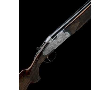 P. BERETTA A 12-BORE (3IN.) 'S687 EELL DIAMOND PIGEON' SINGLE-TRIGGER SIDEPLATED OVER AND UNDER EJECTOR, serial no. M98011B, 