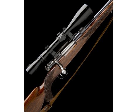 JOHN RIGBY & CO. A .308 WIN. BOLT-MAGAZINE SPORTING RIFLE, serial no. 6219, 21 3/4in. nitro barrel engraved in script 'JOHN R