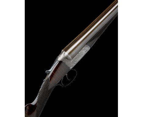 WESTLEY RICHARDS A 12-BORE BOXLOCK EJECTOR, serial no. 16684, 30in. fine damascus nitro barrels, the rib engraved 'WESTLEY RI