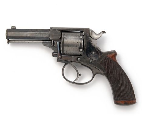 W. TRANTER, BIRMINGHAM A SCARCE .430 SIX-SHOT REVOLVER, MODEL '1868 ARMY WITH LONG-EJECTOR', serial no. 31382, circa 1870, wi