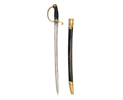 PARKER FIELD & SONS, LONDON A GOOD CONSTABULARY HANGER TO BERWICK COUNTY, serial no. 19, circa 1840, with slightly curving 22