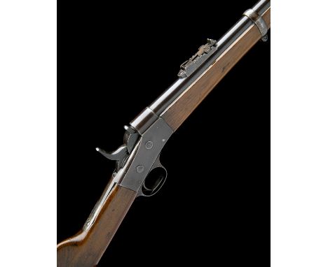 E. REMINGTON, USA AN 11mm X 50R (.43 EGYPTIAN) SERVICE-RIFLE, MODEL 'CONTRACT ROLLING-BLOCK, no visible serial number, WITH B