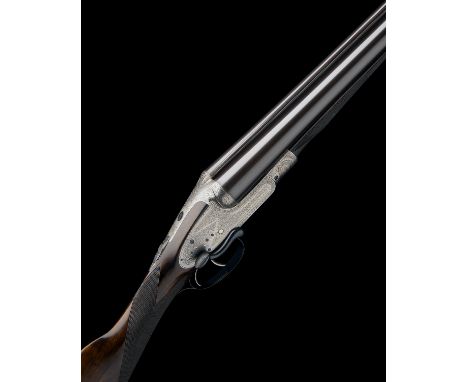 STEPHEN GRANT & SONS A 12-BORE SIDELEVER SIDELOCK EJECTOR, serial no. 6721, 30in. nitro reproved barrels, the rib re-engraved