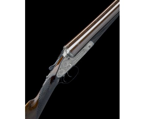HOLLAND & HOLLAND A 12-BORE 1883 PATENT 'THE ROYAL' SIDELOCK EJECTOR, serial no. 12817, 30in. nitro reproved fine damascus ba