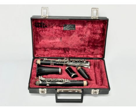 A Boosey &amp; Hawkes clarinet.