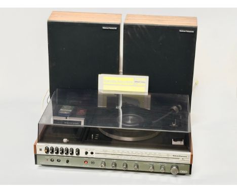 A National Panasonic Compact Stereo, model SG-1070L with speakers.