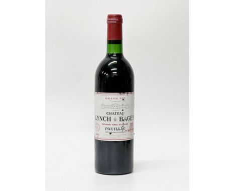 1983 Chateau Lynch-Bages. Bordeaux Pauillac Wine.