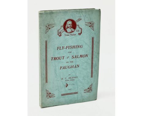 Fly Fishing For Trout &amp; Salmon on the Faughan by E.C. Heaney. Black Spider. 1947.