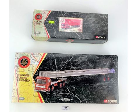 2 boxed Corgi British Road Services trucks