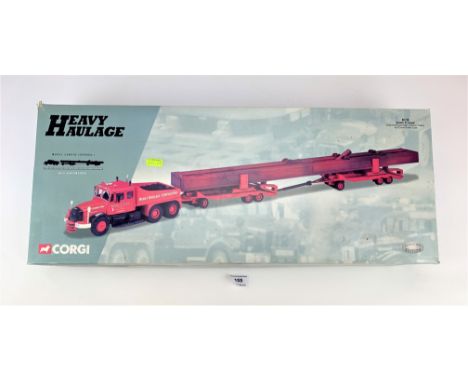 Boxed Corgi Heavy Haulage no. 18004, Siddle C. Cook, ltd. Ed. 2325