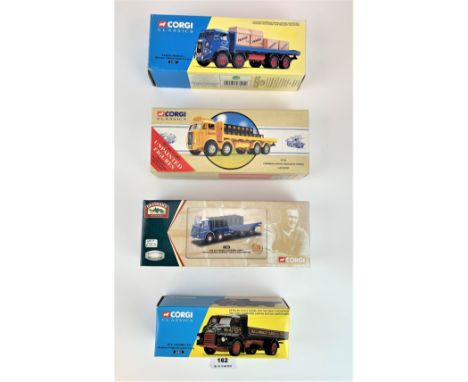 4 boxed Corgi Classics trucks