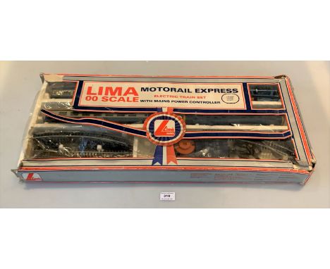 Boxed Lima Motorail Express Electric Train Set with Mains Power Controller, 00 scale