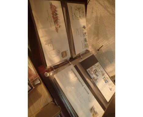Two albums of first day covers