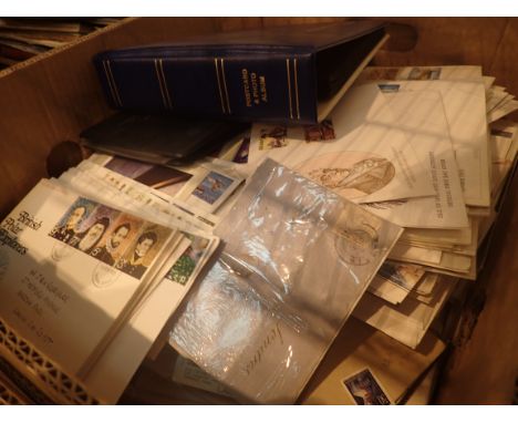 Box of first day and commemorative covers