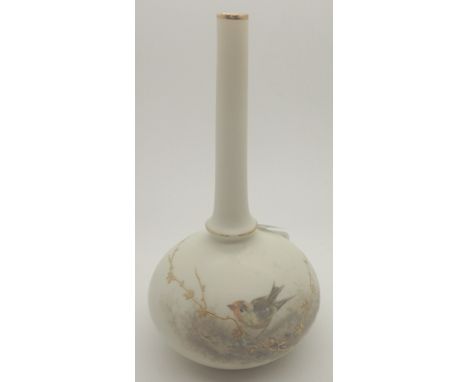 Royal Worcester Grainger bird bud vase 