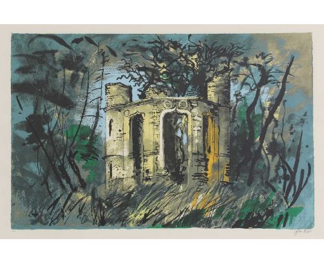 ▴ John Piper CH (1903-1992)'Dinton Folly' (Levinson 367)screenprint in colours,1983, signed 'John Piper' in pencil, l.r., num