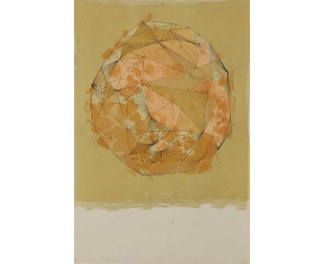▴ Lynn Chadwick RA (1914-2003)'Moon in Alabama'lithograph in colours, 1963, studio proofsheet 75.5 x 52cm, unframedProvenance