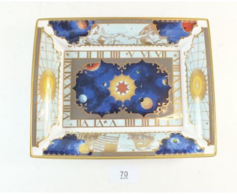 A Royal Worcester Millenium dish boxed