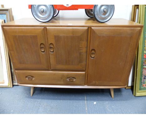 AN ERCOL SIDEBOARD.