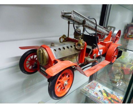 A RARE MAMOD LIVE STEAM MODEL OF A FIRE ENGINE.