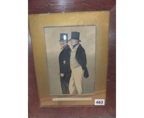 A 19th Century watercolour profile portrait of Admiral Rous and Mr Payne another similar of a gentleman and a naive miniature