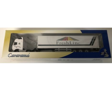 Cararama 1/50 scale HGV Recruitment and Freshline trailer diecast lorry new ex shop stock boxed