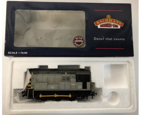 Bachmann Branchline OO gauge 32-107 Class 08 Shunter 08648 in BR Departmental Grey Livery locomotive boxed CONDITION REPORT: 