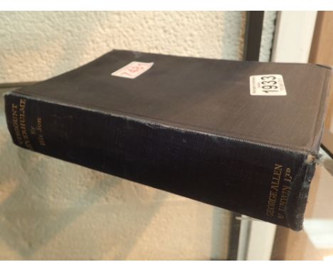 Viscount Leverhulme by his son 1927 first edition with authors dedication