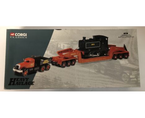 Corgi Classics 1/50 scale Heavy Haulage 31007 Diamond T Ballast Girder Trailer Train limited edition diecast model boxed