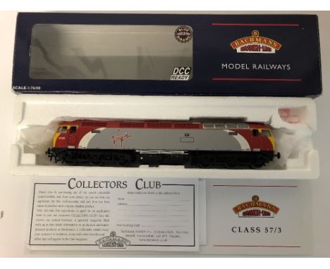 Bachmann Branchline 32-760 Class 57/3 57307 Lady Penelope Virgin Trains CONDITION REPORT: some glazing loose in box and no de
