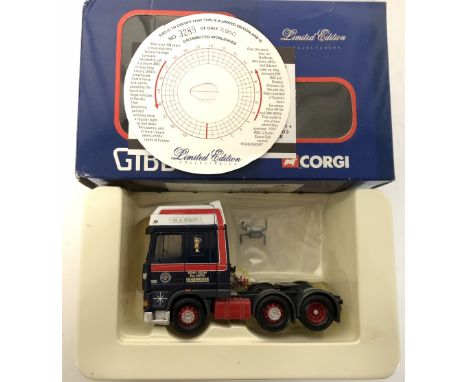 Corgi 1/50 scale CC13210 F XF super space tractor unit Gibbs of Fraserburgh limited edition 3289/3900 with wing mirrors boxed