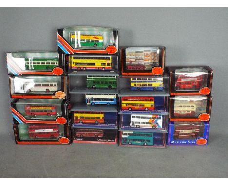 EFE, Corgi Original Omnibus - 18 diecast model buses in 1:76 scale. Some of models may housed in unassociated boxes. Lot incl