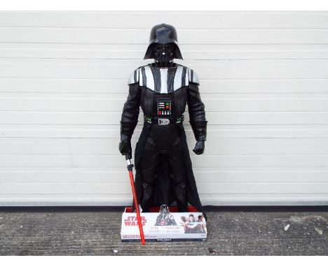 Jakks Pacific - Star Wars - A 48 inch Darth Vader Battle Buddy display figure with sound effects and moveable arms. He still 