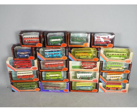 EFE - 20 boxed diecast model buses in 1:76 scale. Including #40401 AEC Regent II Weymann 'Hull Corporation'; #23704 Alexander