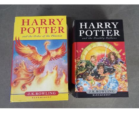 Bloomsbury, Harry Potter - Two 'First Edition' Harry Potter books. Lot includes 'Harry Potter and the order of the Phoenix' 2