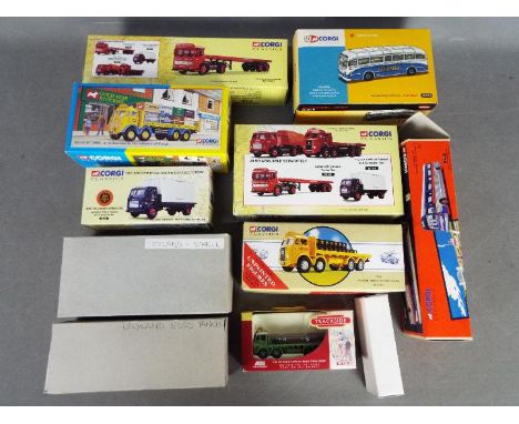 Corgi Classics - 11 boxed diecast vehicles from Corgi Classics. Lot includes a Code 3 Corgi Leyland Esso Tanker by Deals on W